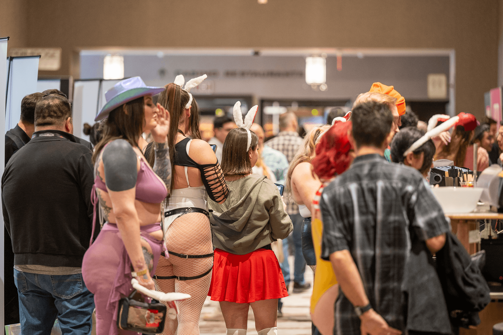 AVN Expo floor on day three