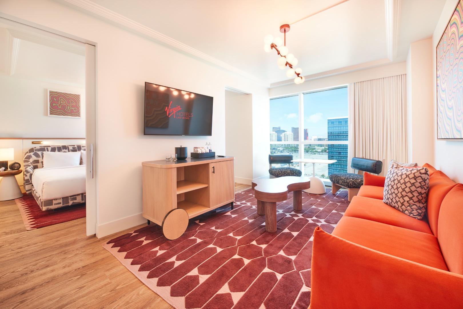 Virgin Hotels Las Vegas suite
